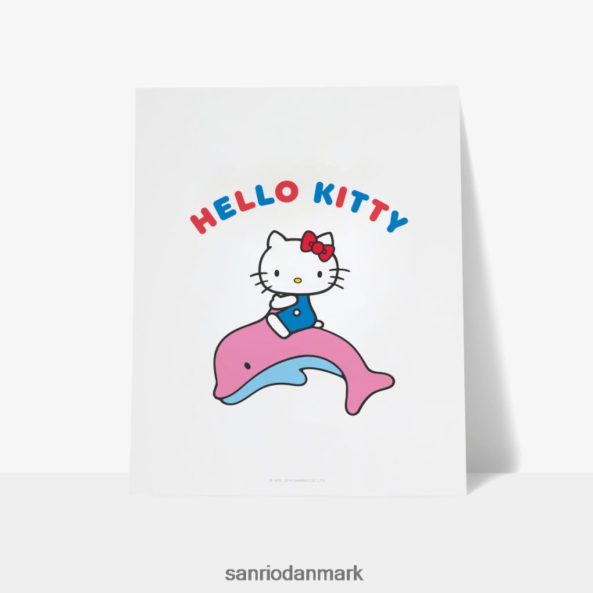 tilbehør Sanrio hello kitty delfin personligt kunsttryk LX86R258