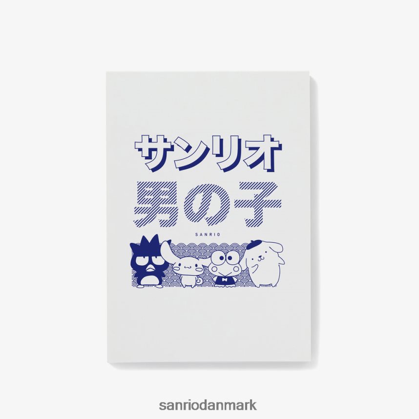 tilbehør Sanrio notesblok med japansk logo til drenge LX86R29